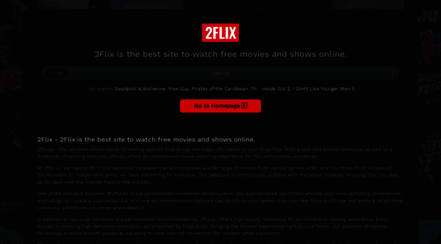 2flix.to: What You Need to Know About This Free Streaming Site